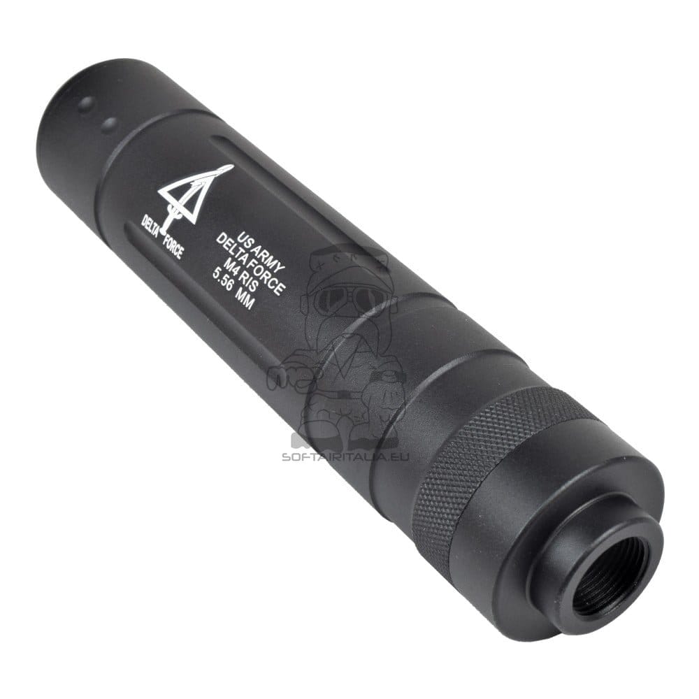 Silenziatore tipo E 145mm x 30mm di CYMA
