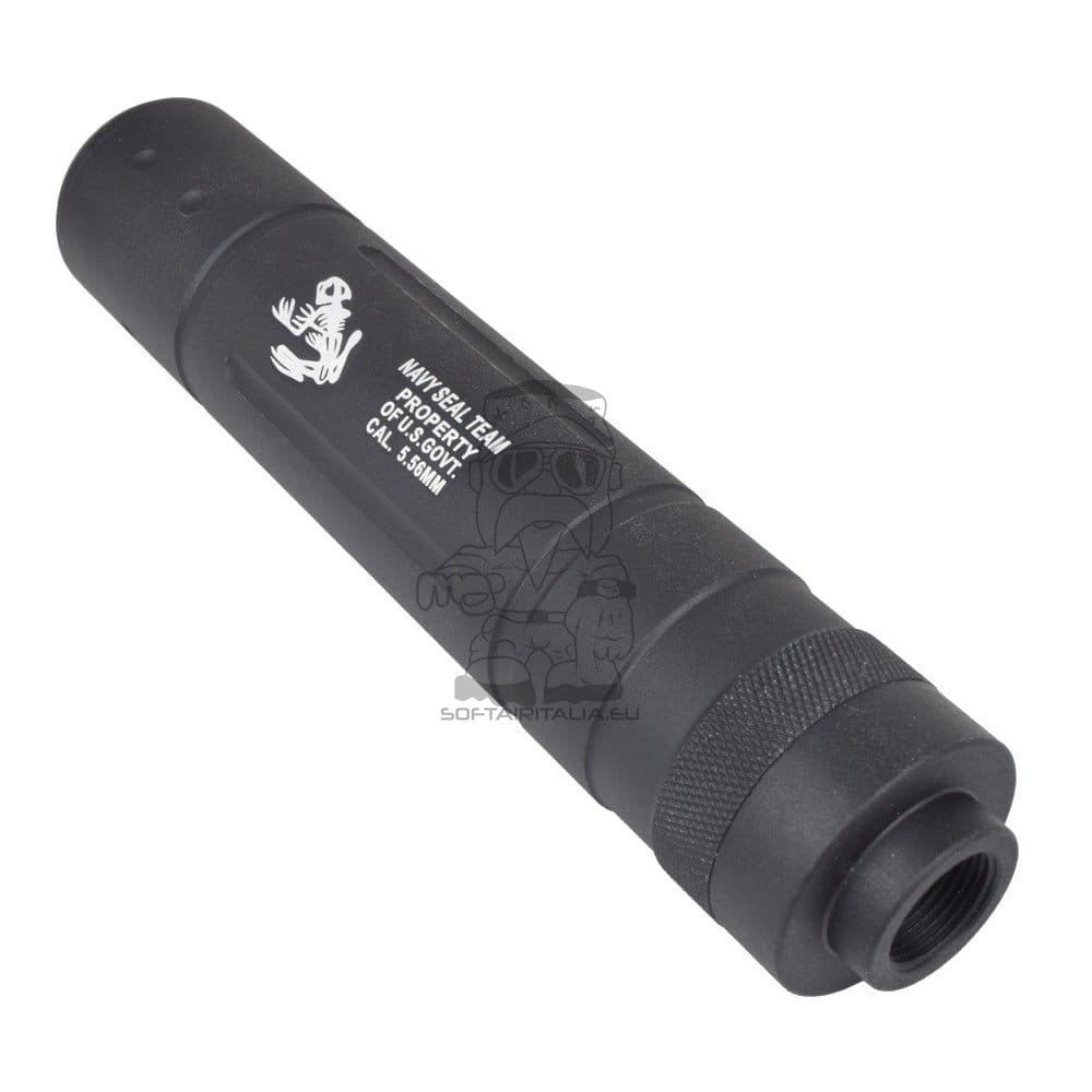 Silenziatore tipo A in alluminio 155mm di CYMA