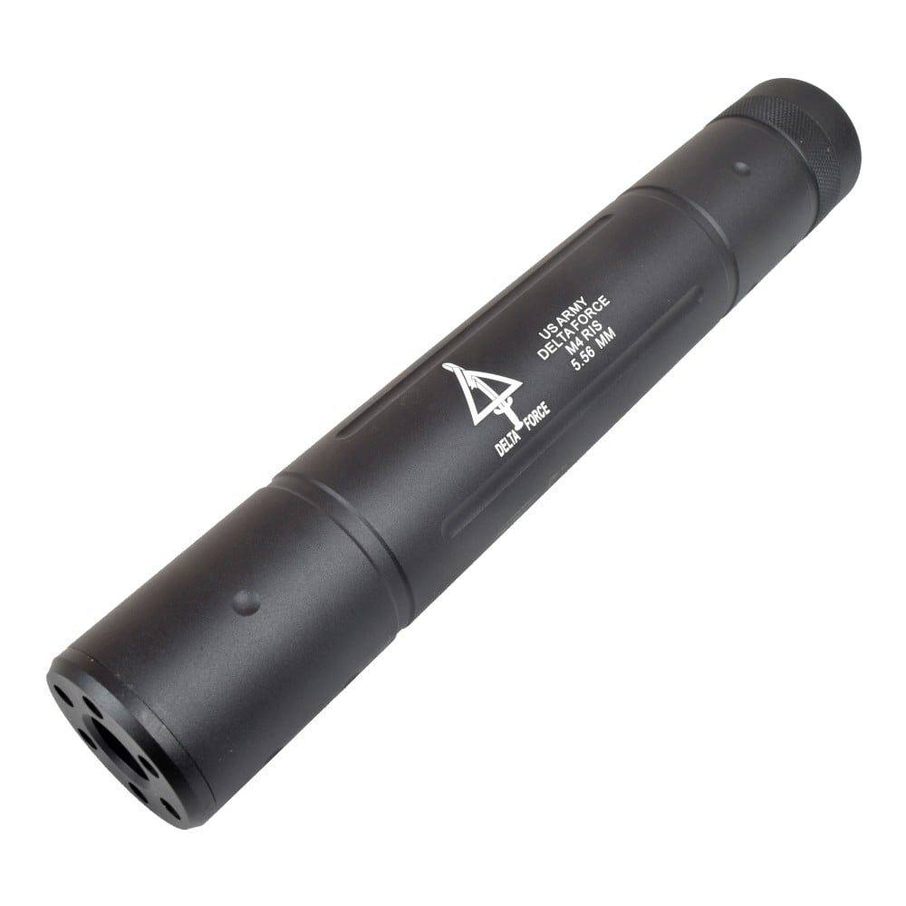 Silenziatore tipo E 195mm x 30mm di CYMA