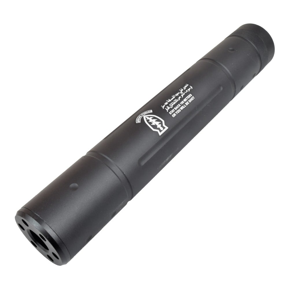 Silenziatore tipo D 195mm x 30mm di CYMA