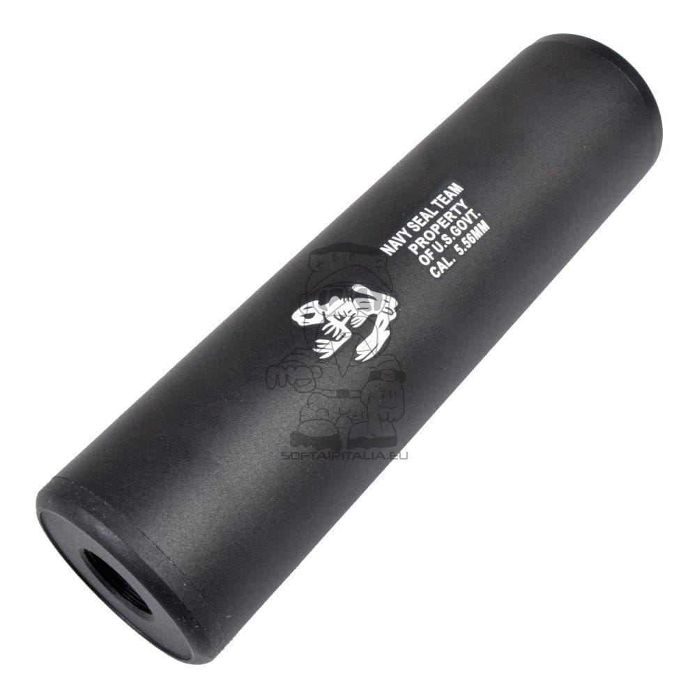 Silenziatore 130mm x 35mm Tipo A di CYMA