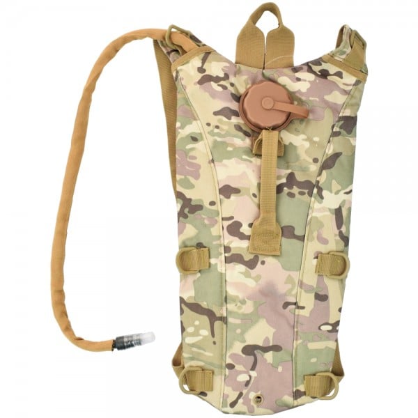 Zaino con sacca per acqua 3 litri Multicam di ROYAL