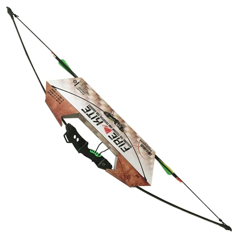 Arco ricurvo per ragazzi Firekite 10 libbre nero