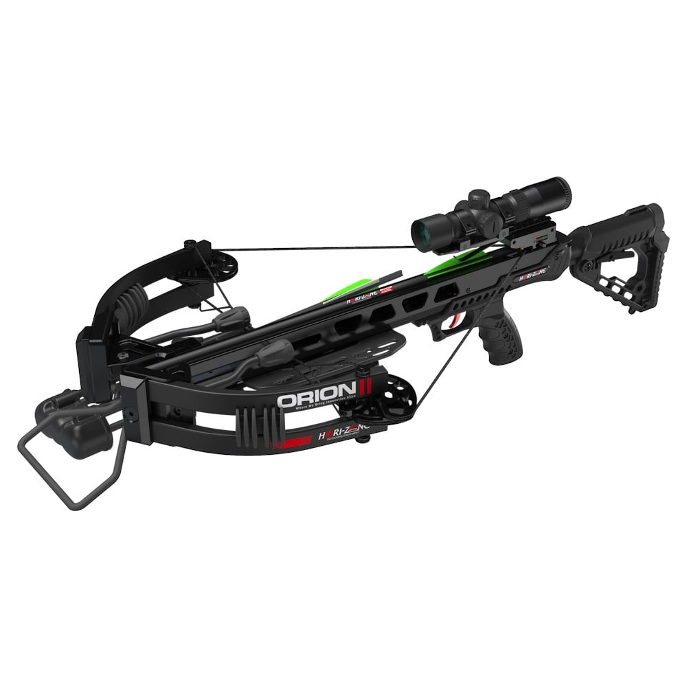 Balestra Compound Orion II 200 libbre nera di HORI-ZONE