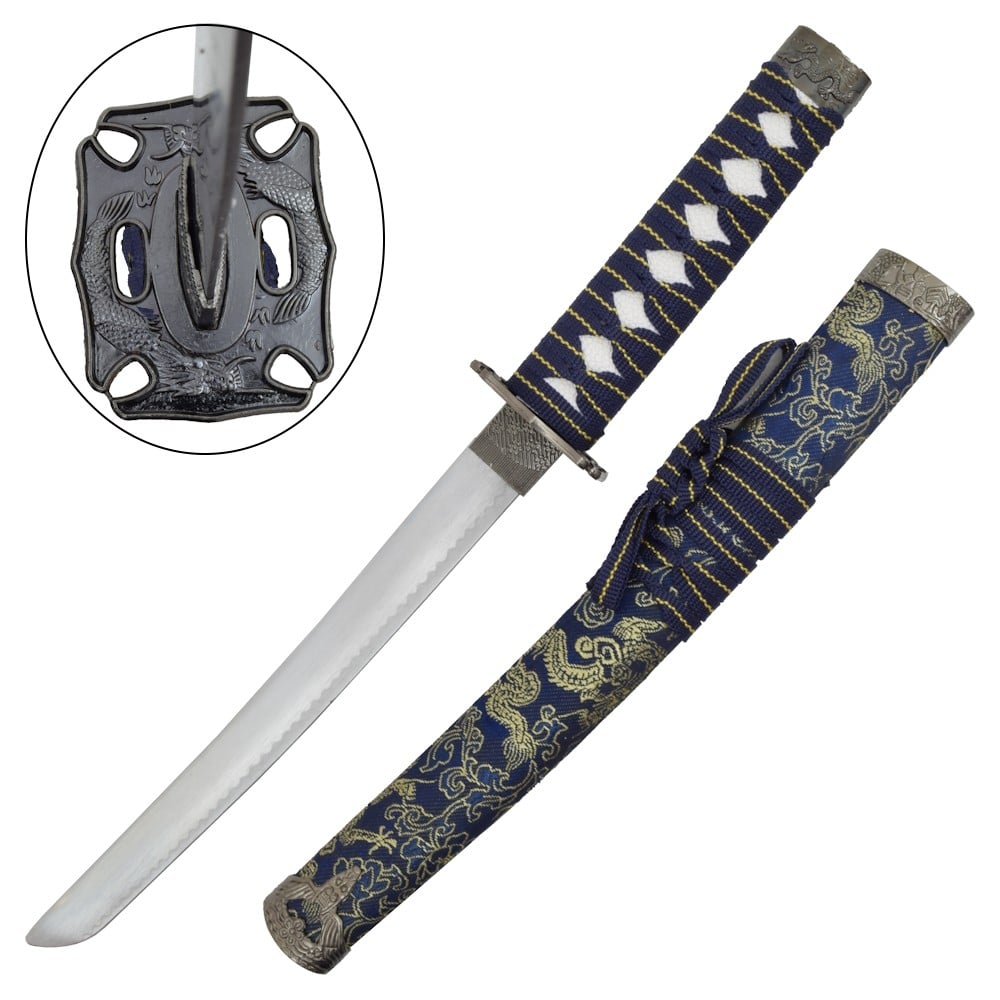 Tanto ornamentale blu