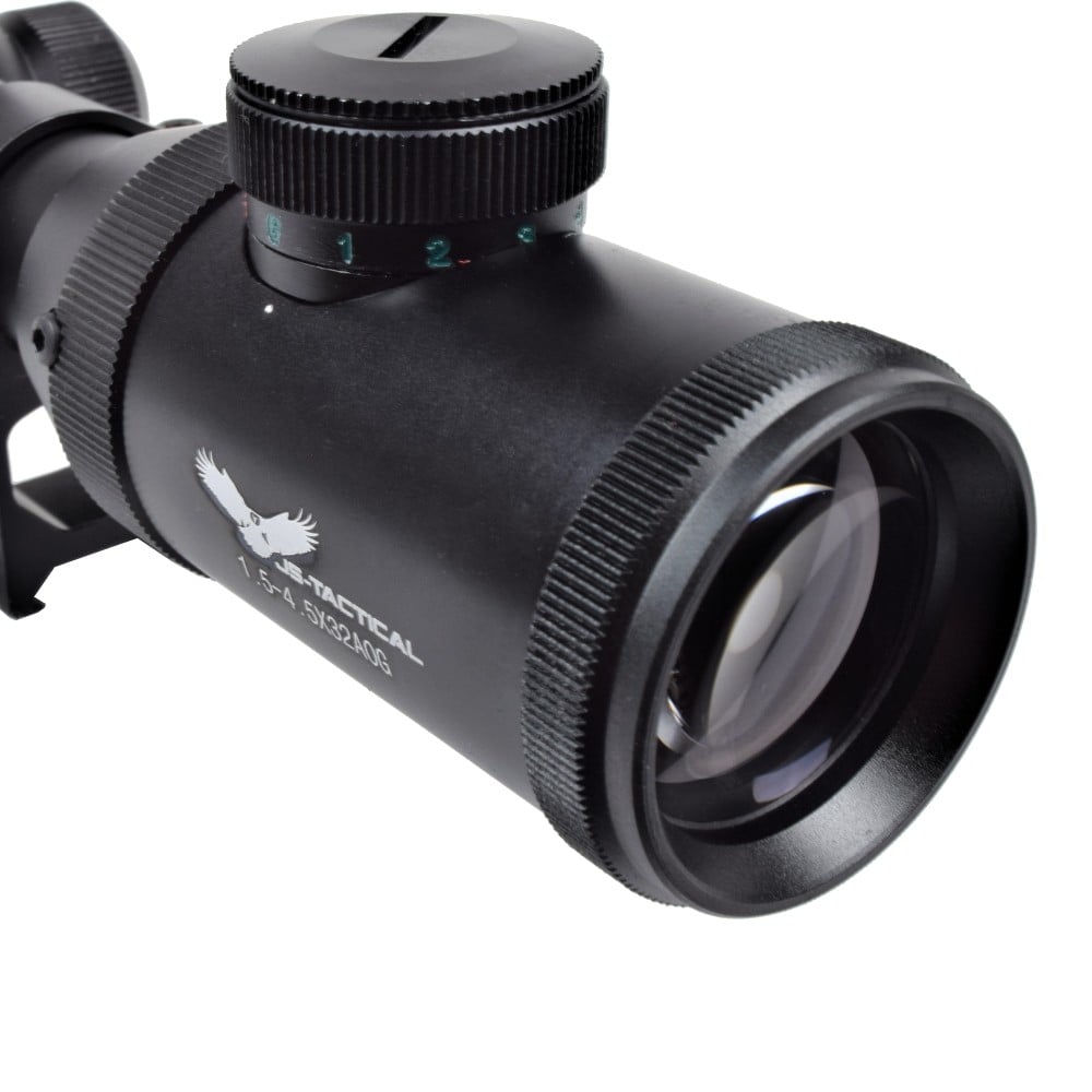 Ottica zoom 1.5X - 4.5X con lente da 32mm di JS-TACTICAL
