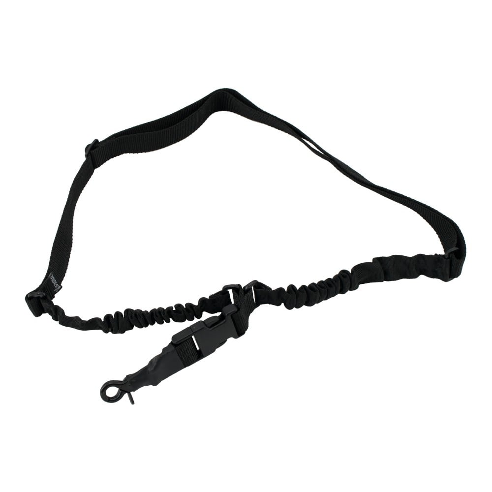 Cinghia a 1 punto bungee nera di JS-TACTICAL