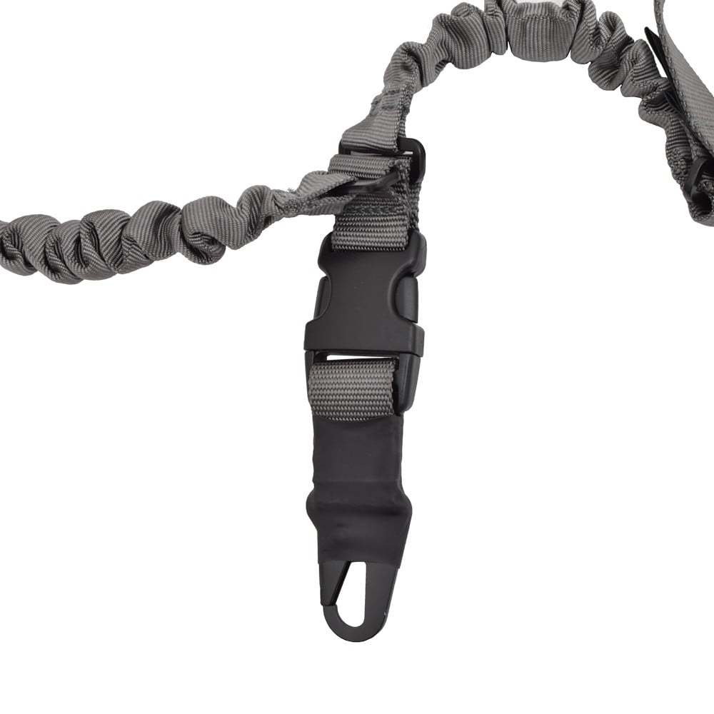 Cinghia a 1 punto Bungee Wolf Grey di JS-TACTICAL