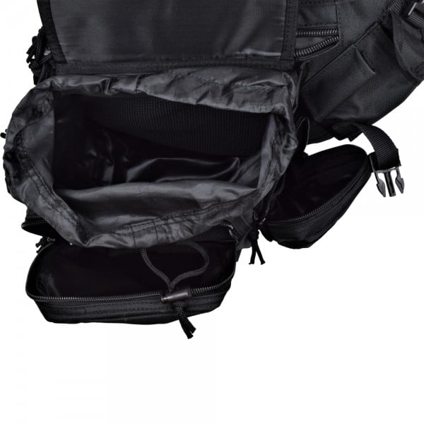 Borsa tattica da spalla nera di JS-TACTICAL