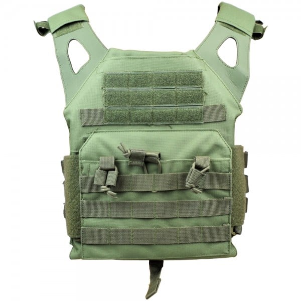 Gilet tattico verde di JS-TACTICAL