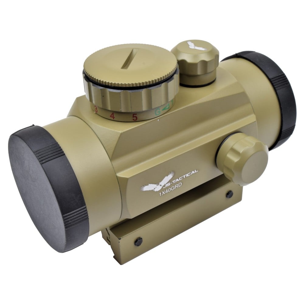 Red Dot Tubo 40mm Tan di JS-TACTICAL
