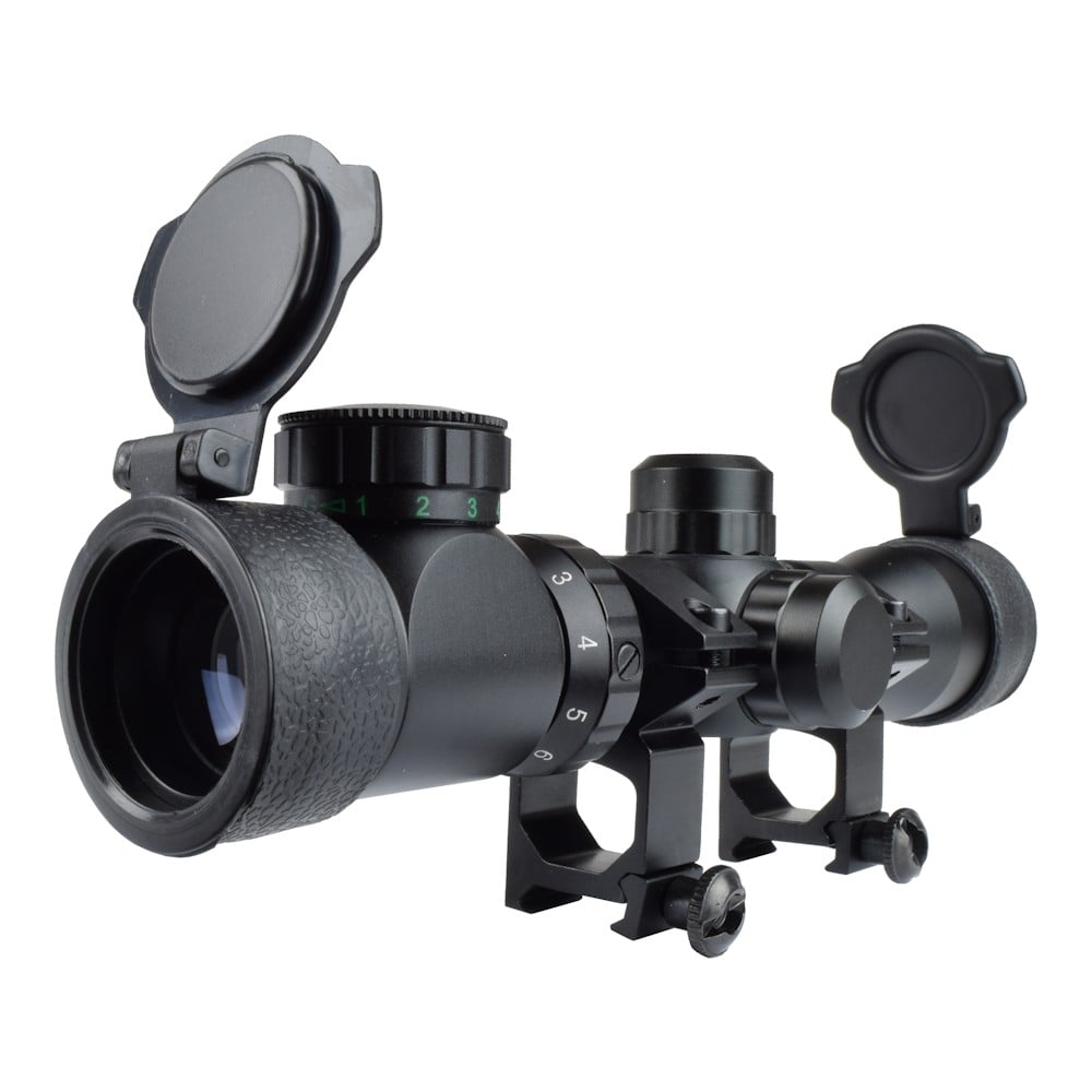 Ottica zoom 2x-6x lente 28mm per fucili di JS-TACTICAL