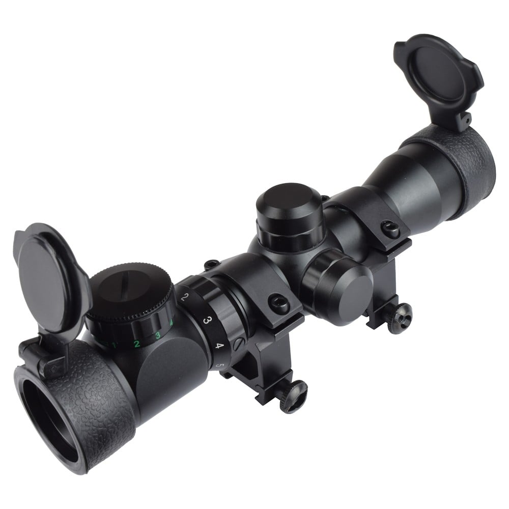 Ottica zoom 2x-6x lente 28mm per fucili di JS-TACTICAL