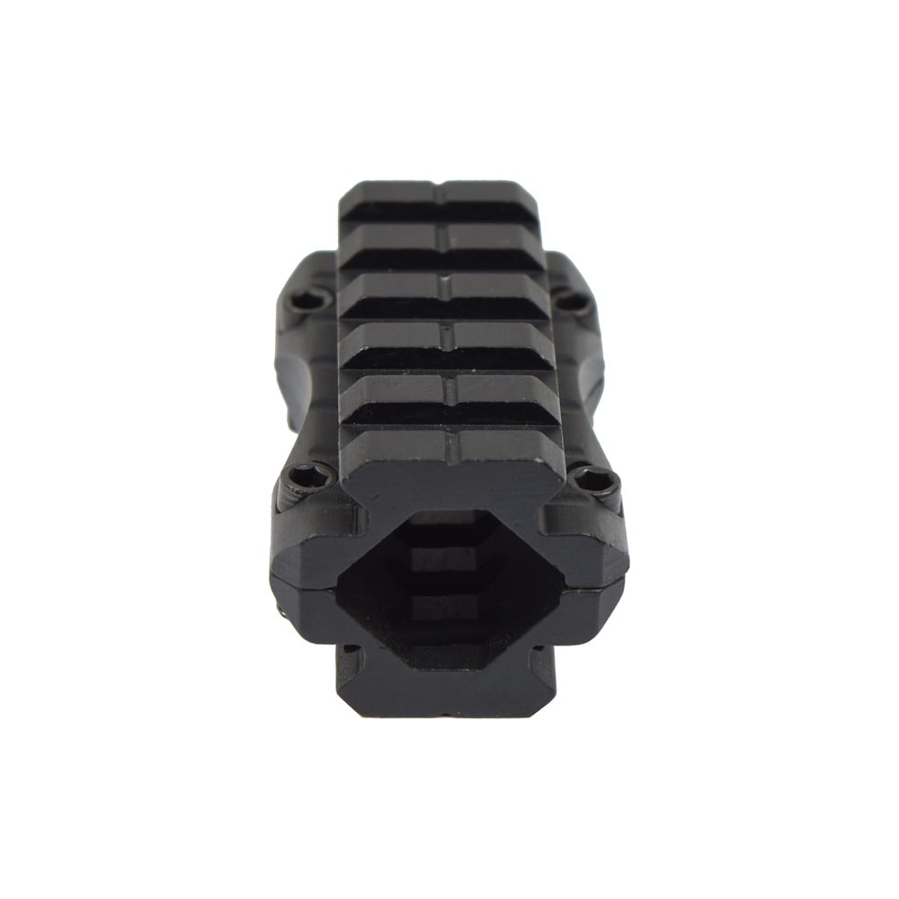 Slitta RIS per canna esterna nera di JS-TACTICAL