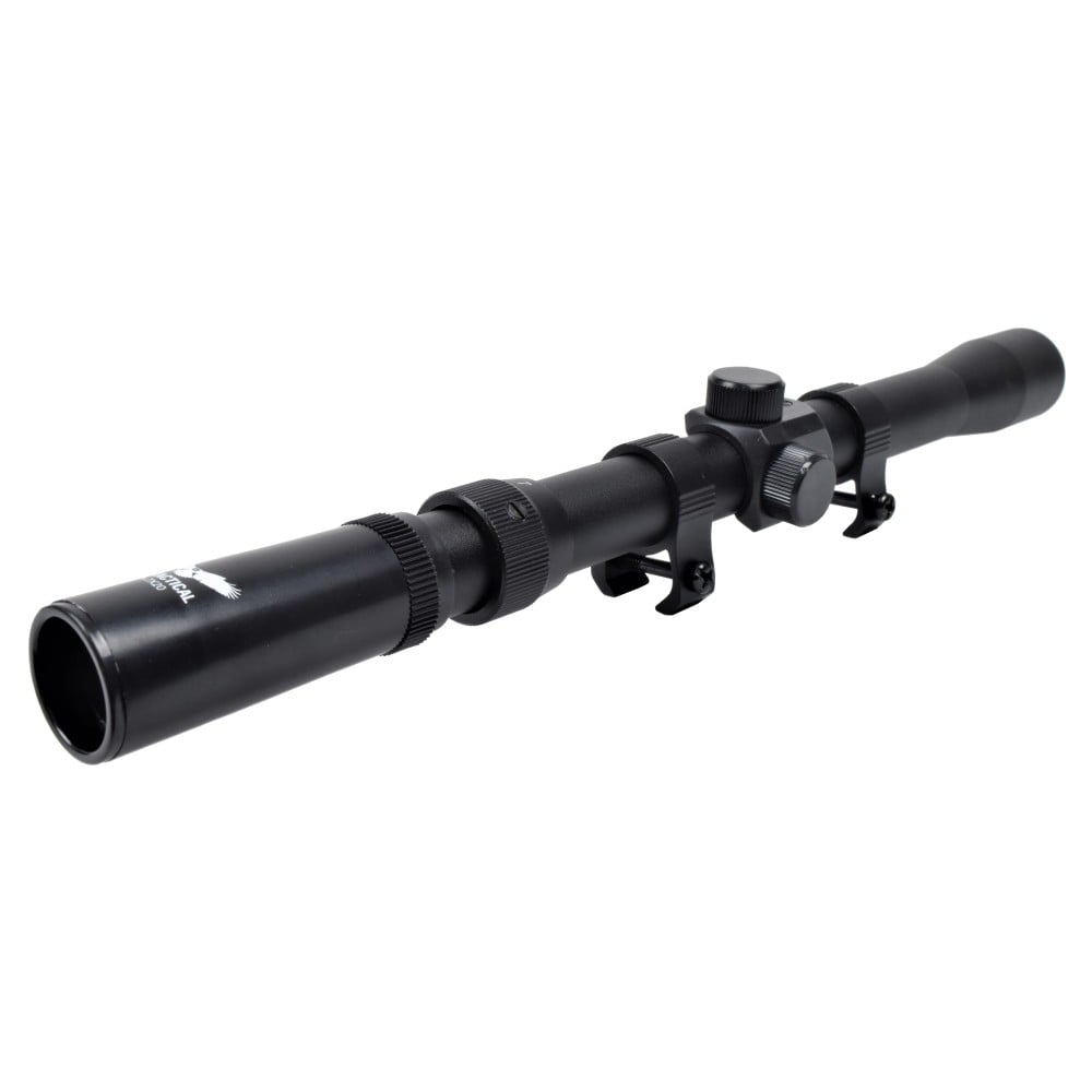 Ottica con lente 20mm zoom 3X-7X e attacco 11mm di JS-TACTICAL