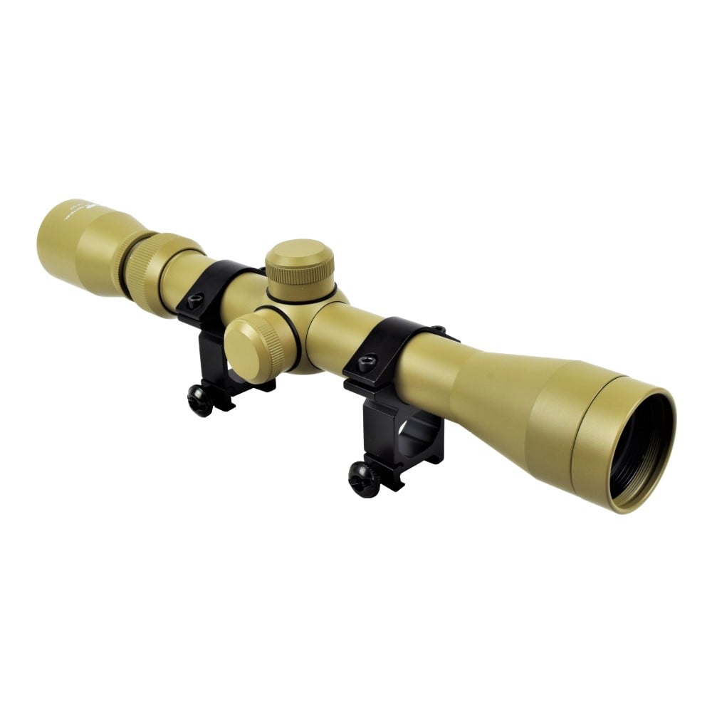 Ottica con zoom 3X-9X e lente da 32mm, tan di JS-TACTICAL