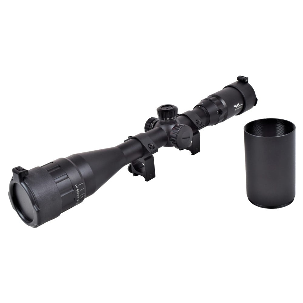 Ottica zoom 3-9x lente 40mm nera di JS-TACTICAL