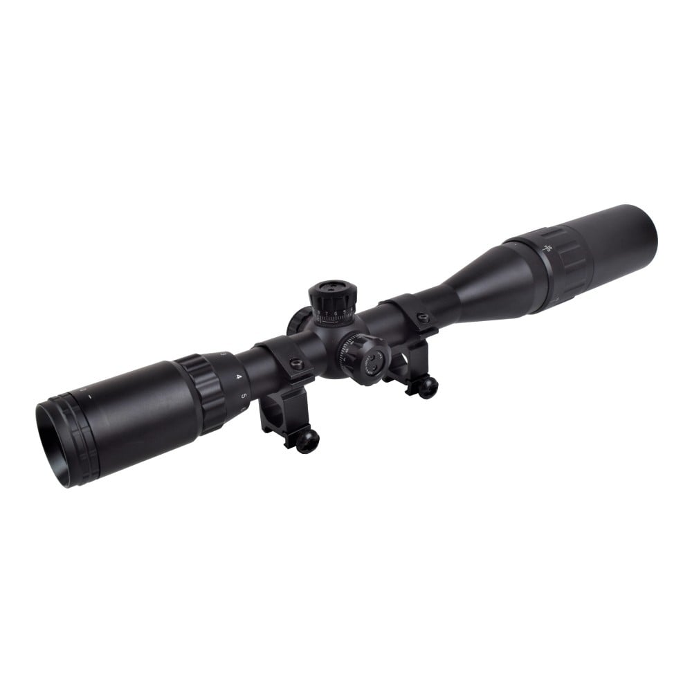 Ottica zoom 3-9x lente 40mm nera di JS-TACTICAL