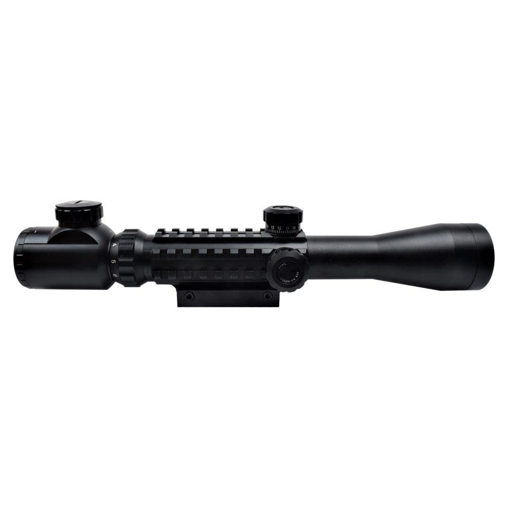 Ottica illuminata 3-9x40 con slitte di JS-TACTICAL