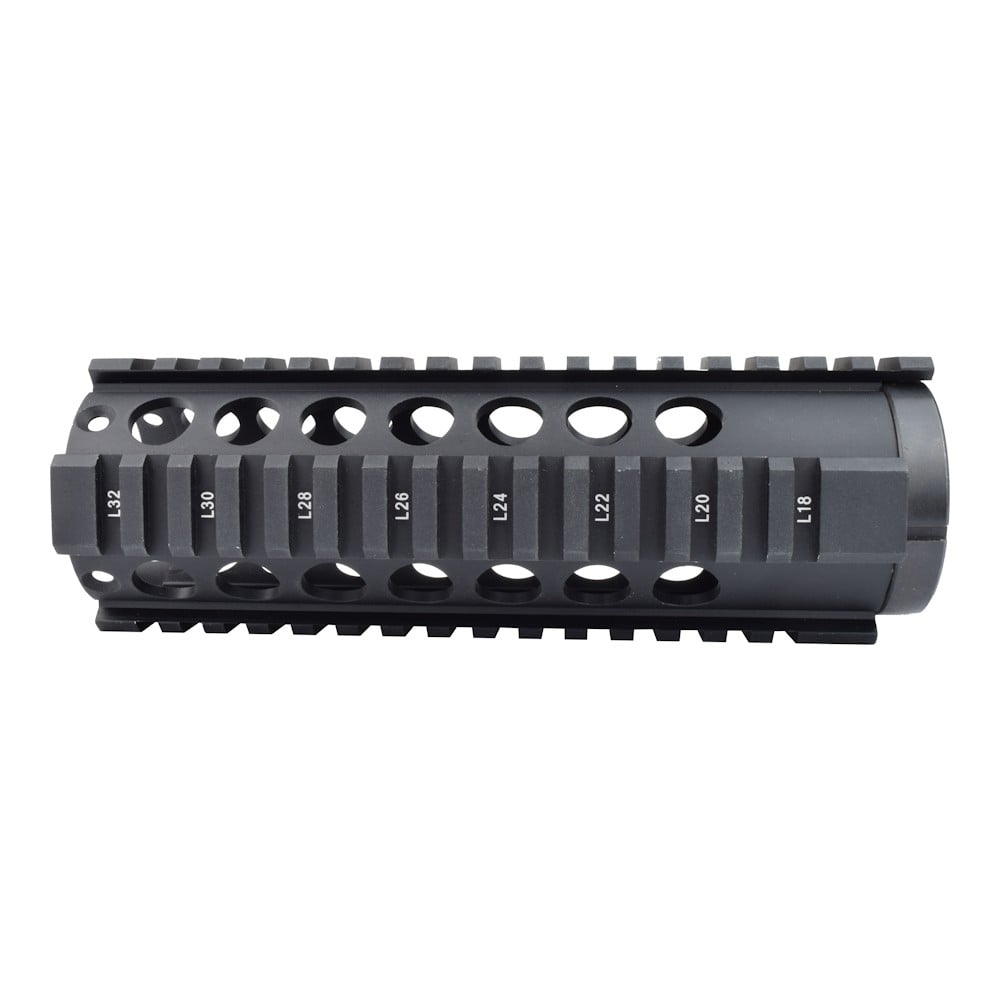 Paramano free floating da 7 pollici per M4 nero di JS-TACTICAL