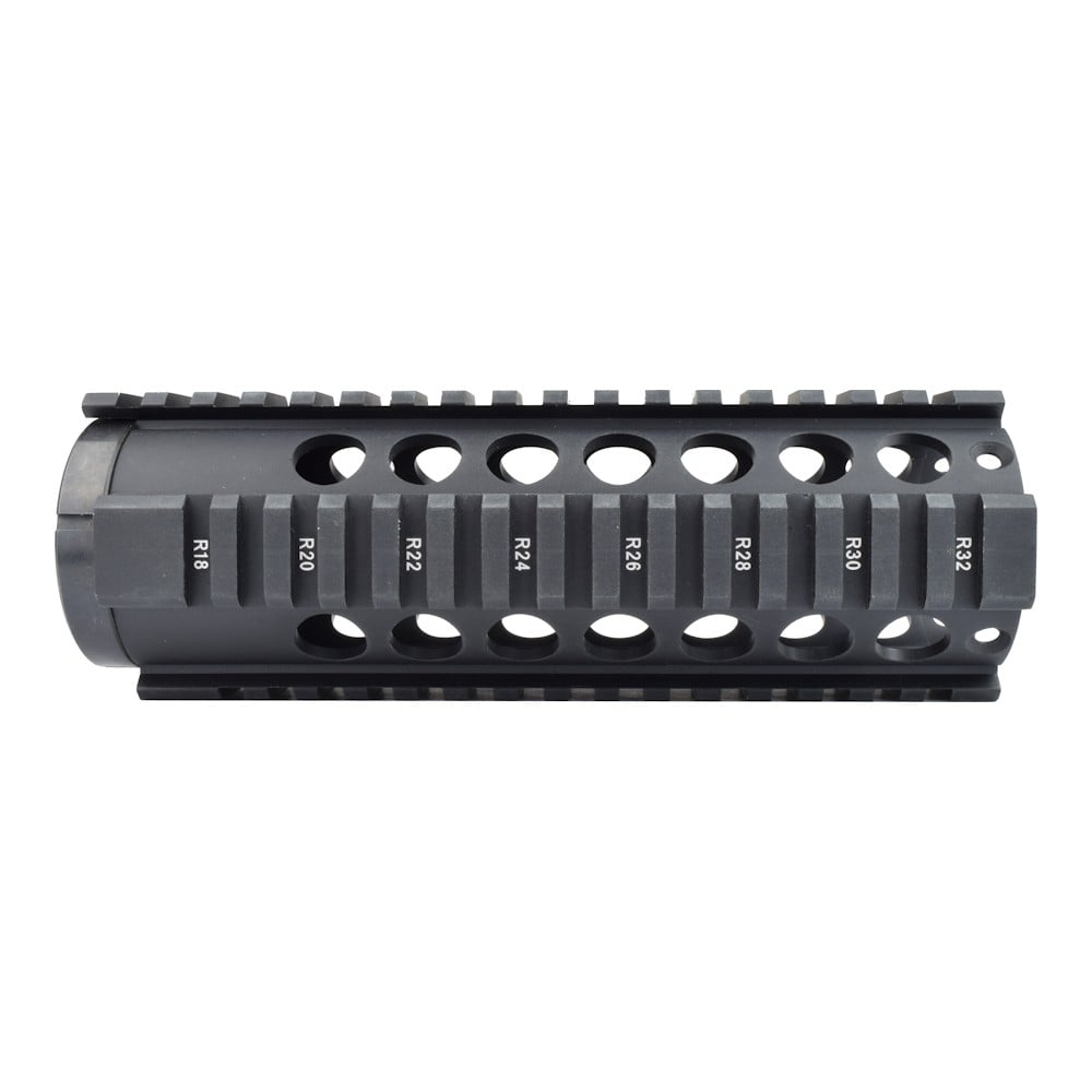 Paramano free floating da 7 pollici per M4 nero di JS-TACTICAL