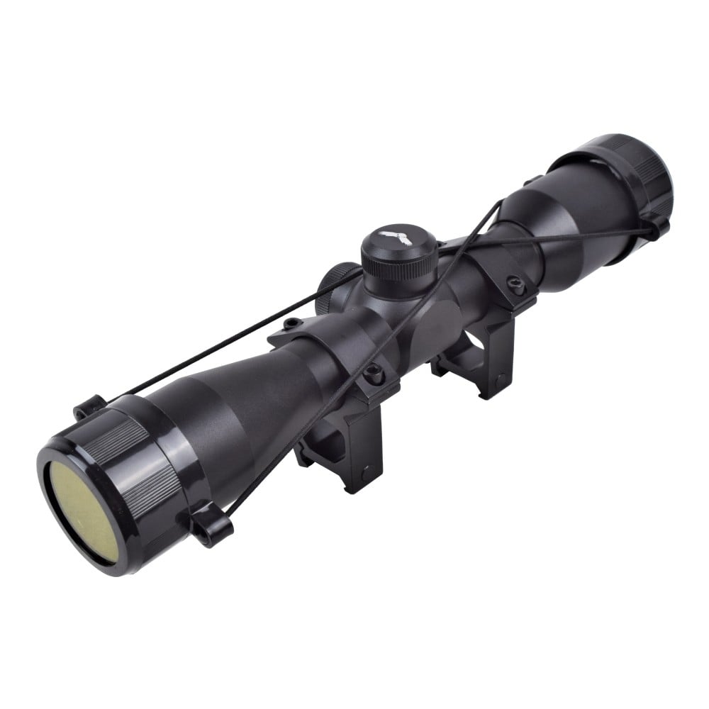 Ottica zoom 4x compatta 32mm nera di JS-TACTICAL