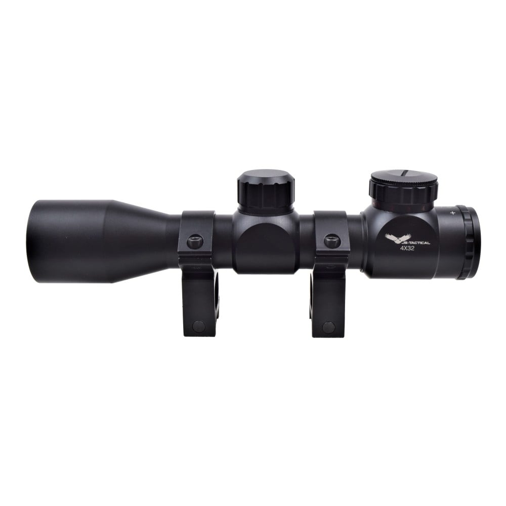 Ottica compatta 4X32 con reticolo illuminato di JS-TACTICAL