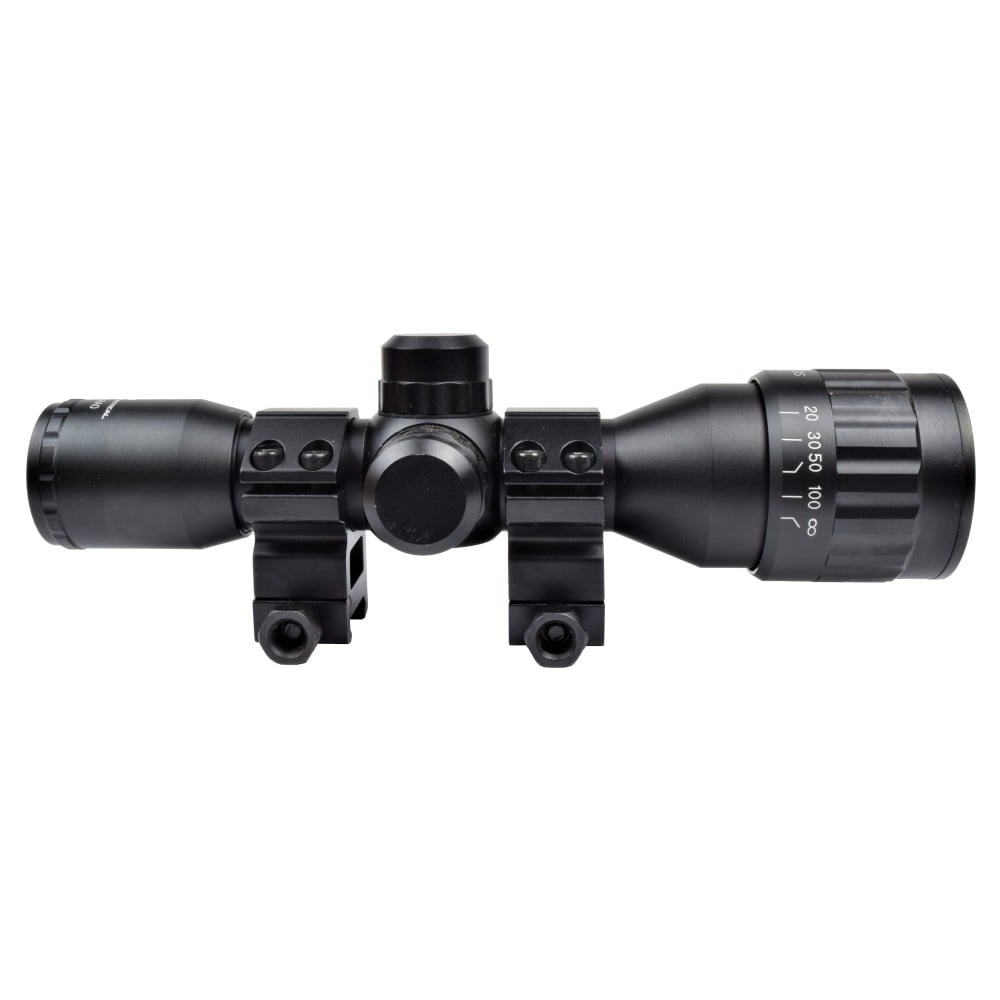 Ottica con zoom 4x e lente da 32mm illuminata di JS-TACTICAL