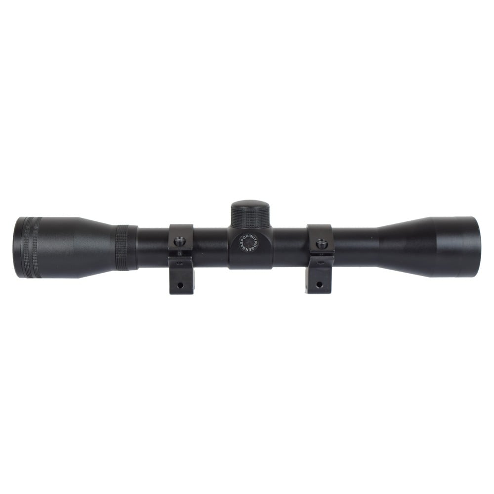 Ottica 4x32 con reticolo Mil-Dot e attacco 11mm nera di JS-TACTICAL