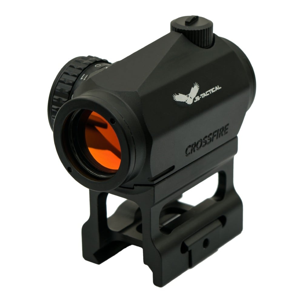 Red Dot 2 MOA con 12 livelli di intensità nero di JS-TACTICAL