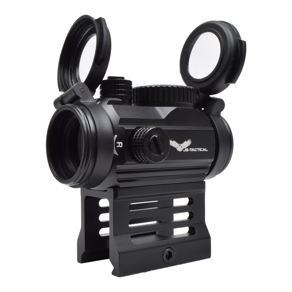 Red dot sight con rialzo da 1 pollice nero di JS-TACTICAL