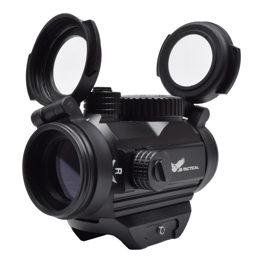 Red dot sight con rialzo da 1 pollice nero di JS-TACTICAL
