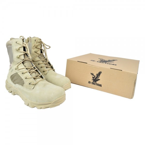 Anfibio tattico Js Warrior Tan, taglia 40