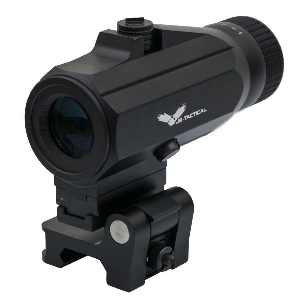 Magnifier 3X con Flip Mount nero di JS-TACTICAL
