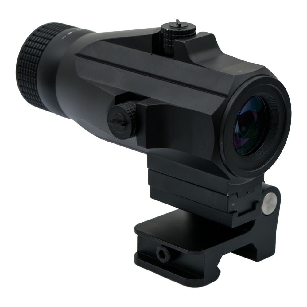 Magnifier 3X con Flip Mount nero di JS-TACTICAL