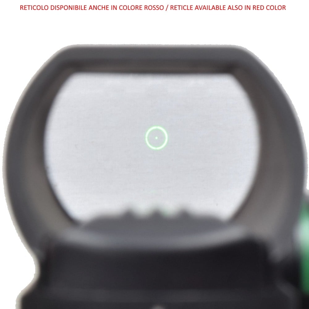 Red dot reflex nero di JS-TACTICAL