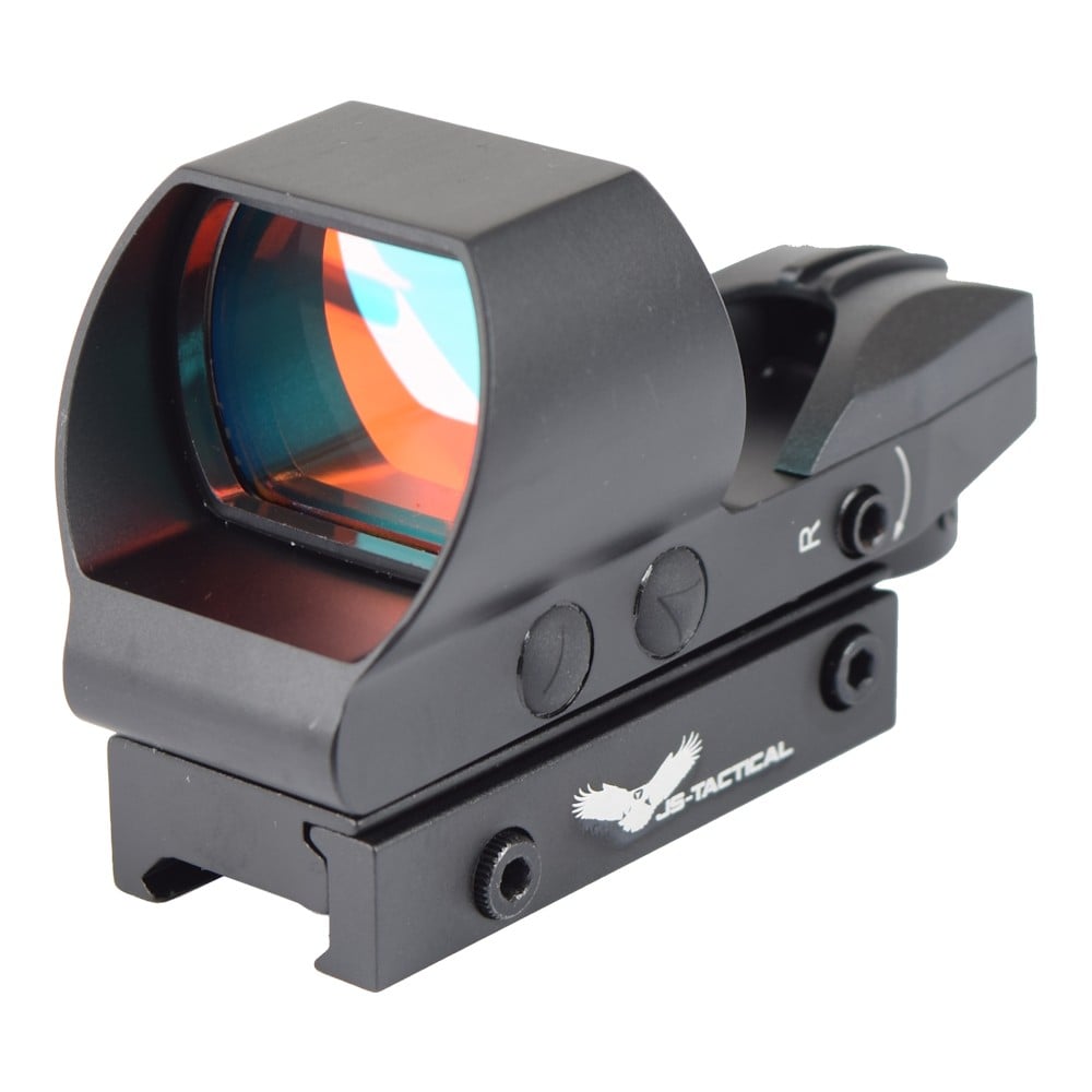 Red dot multi-reticolo nero di JS-TACTICAL