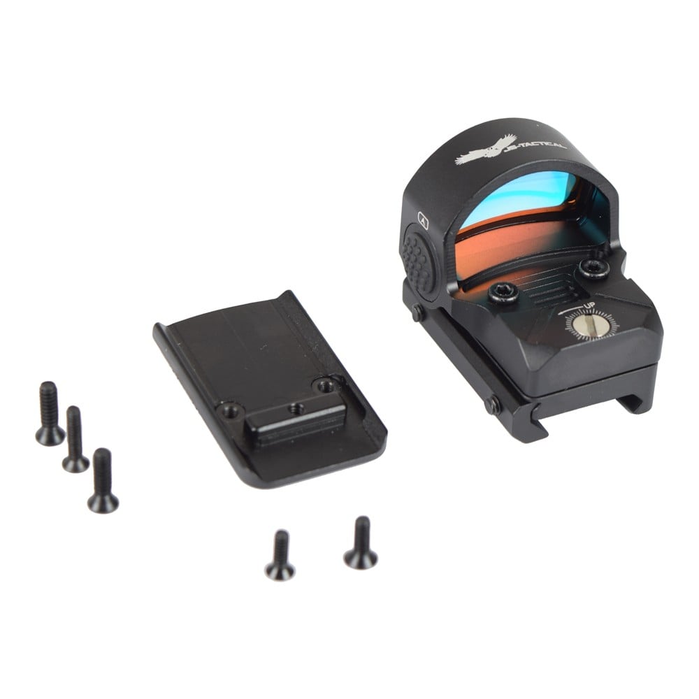 Mini red dot nero di JS-TACTICAL