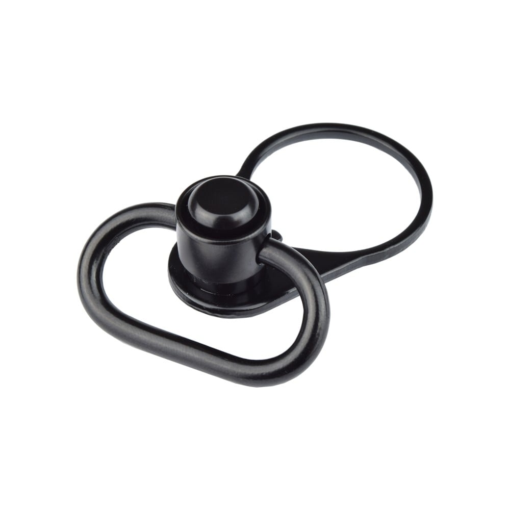 End Plate con Gancio Cinghia QD per M4 nero di JS-TACTICAL