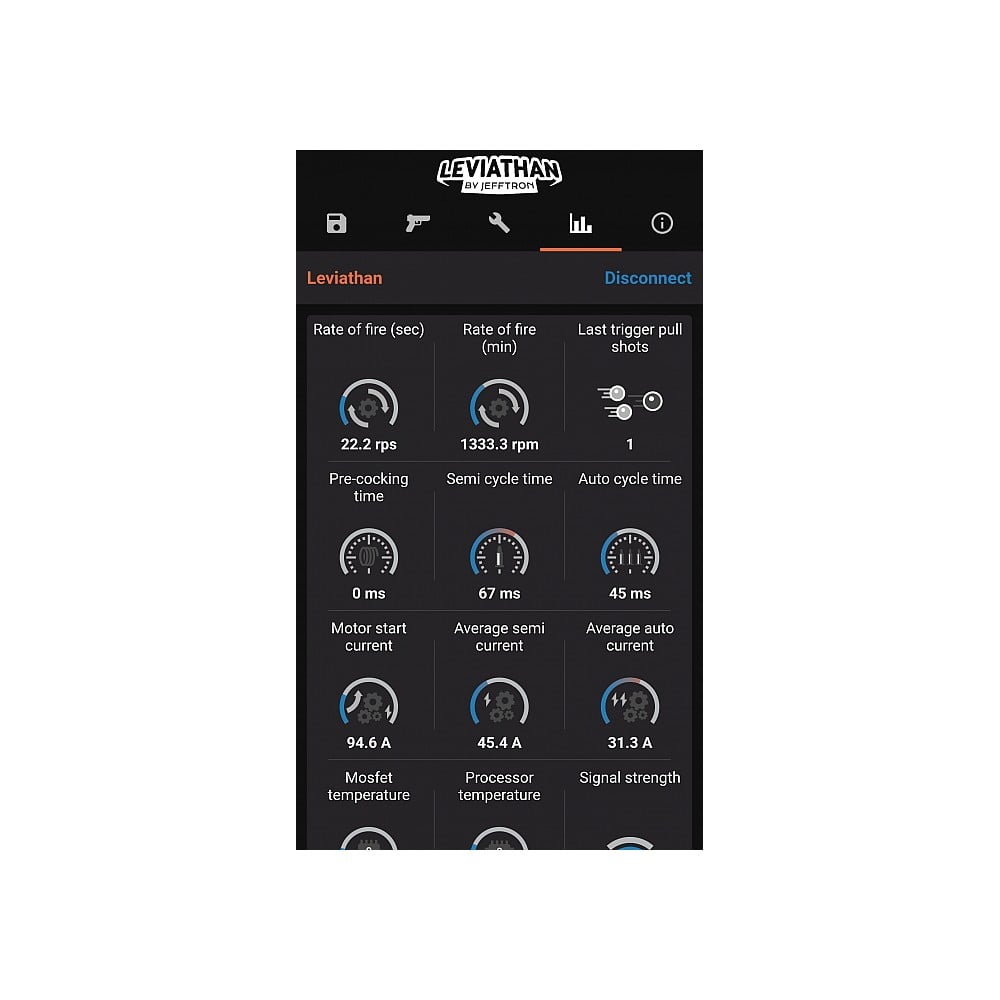 Mosfet ottico Leviathan V2 con cavi posteriori e grilletto speed