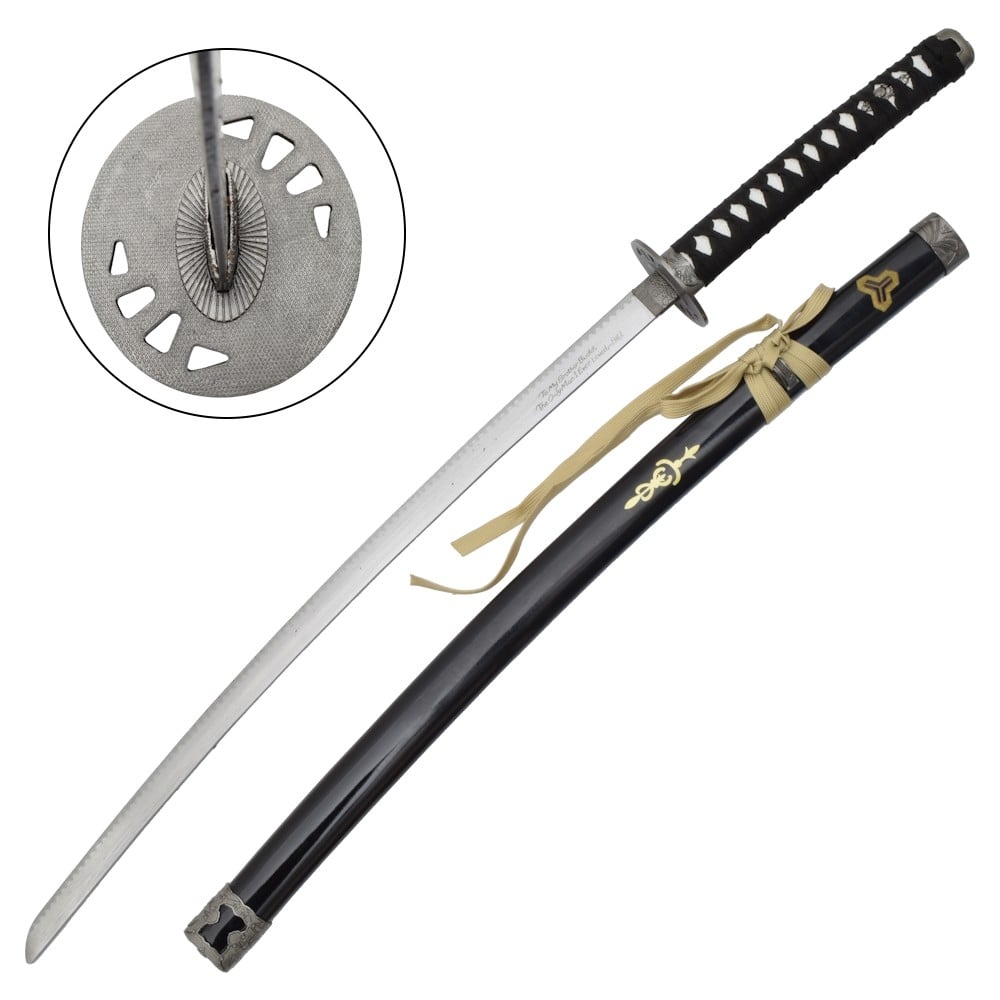 Katana ornamentale di Budd ispirata a Kill Bill con stand