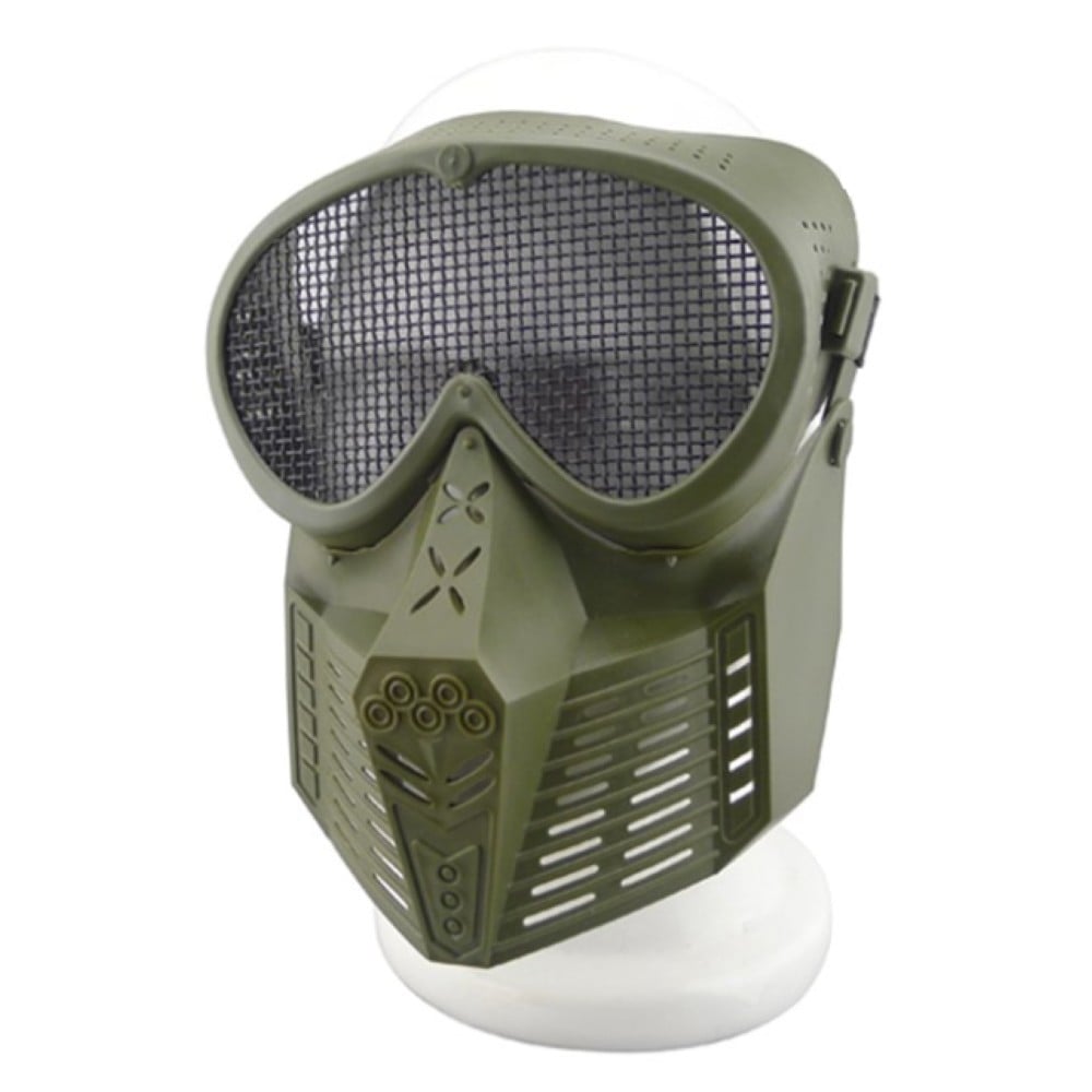 Maschera Small Fly Upgrade con rete metallica Olive Drab