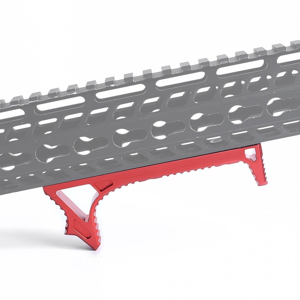 Impugnatura Link Curved in metallo per Keymod rossa