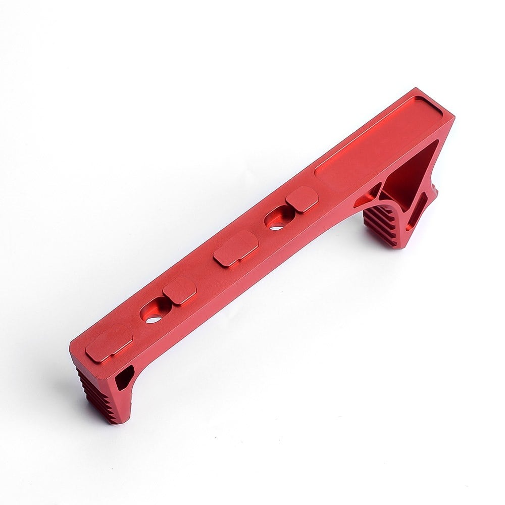 Impugnatura Link Curved in metallo per Keymod rossa