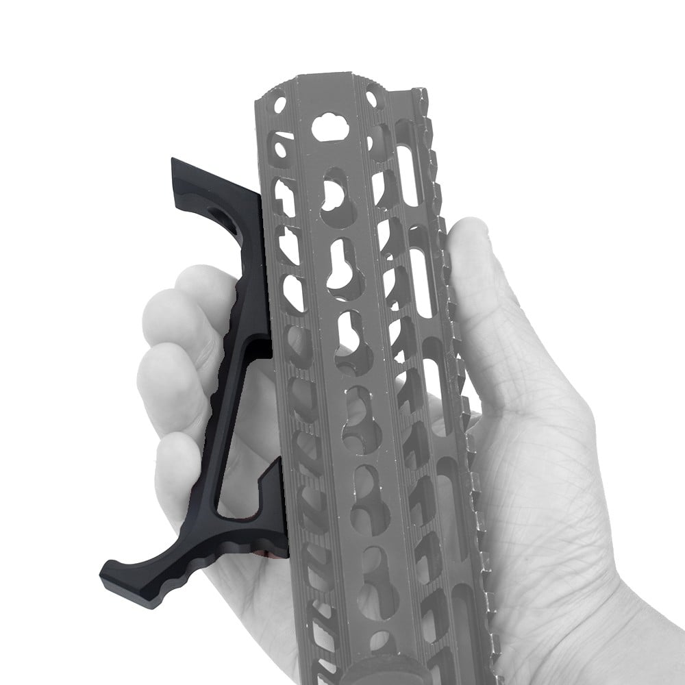 Impugnatura angolare VP23 Tactical per Keymod nera