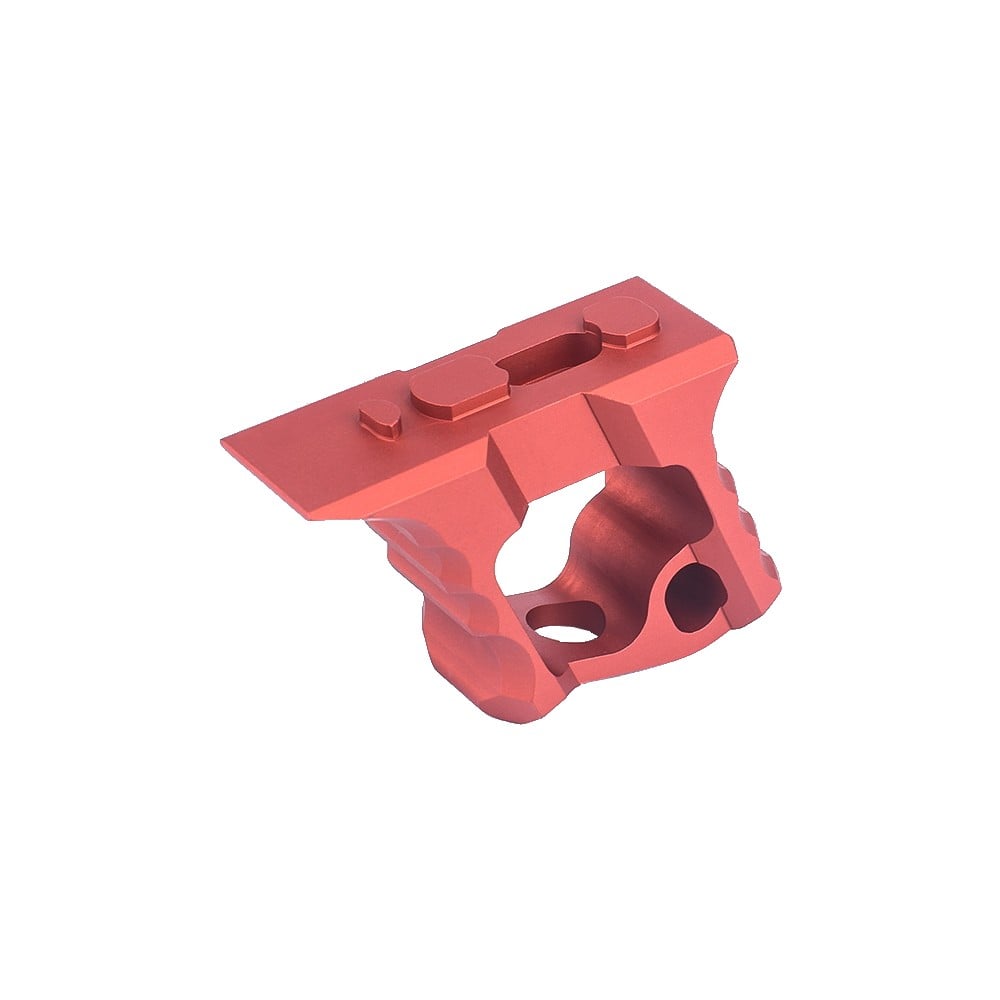 Hand-Stop in metallo per Keymod/M-Lok rosso