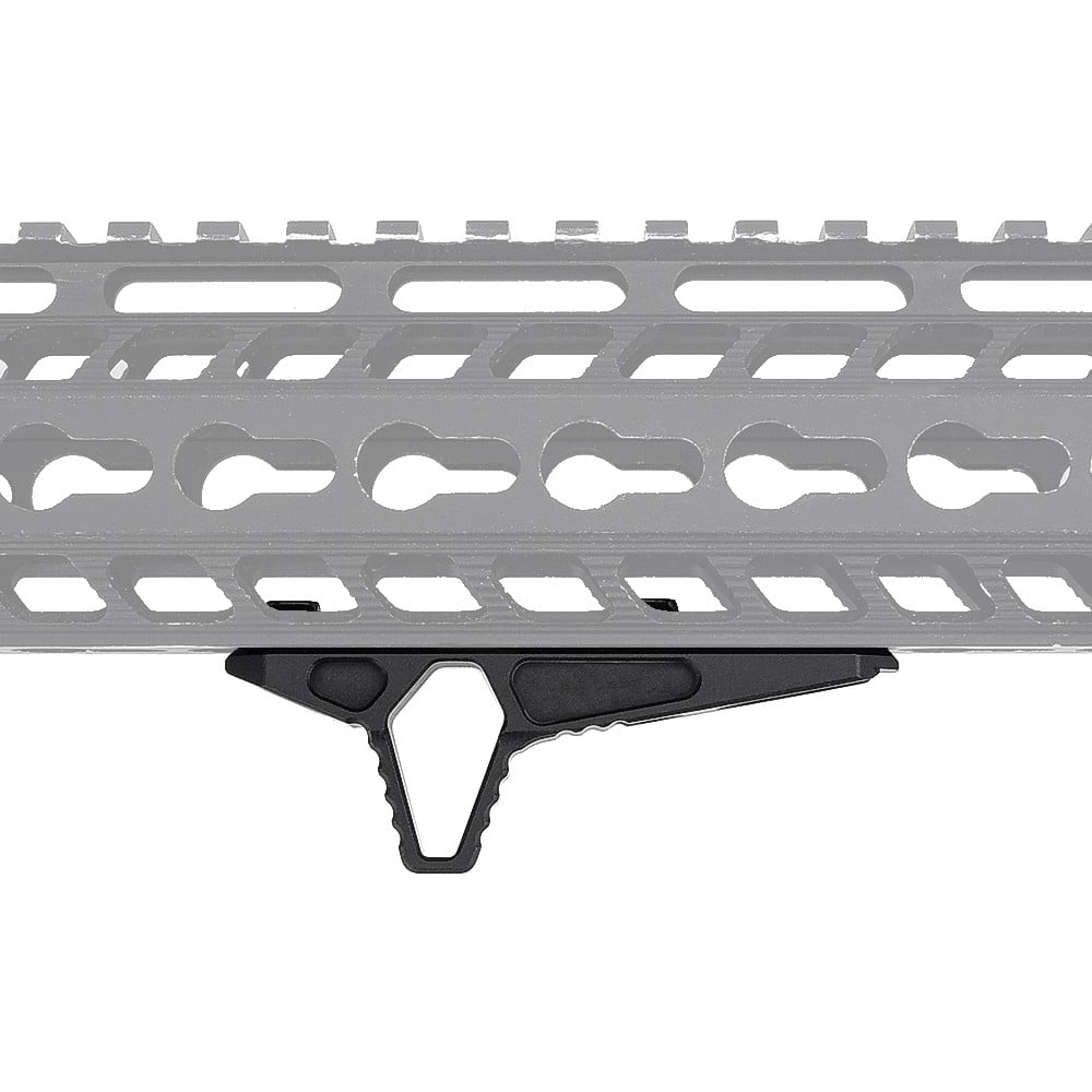 Hand-Stop in metallo per Keymod/M-Lok nero