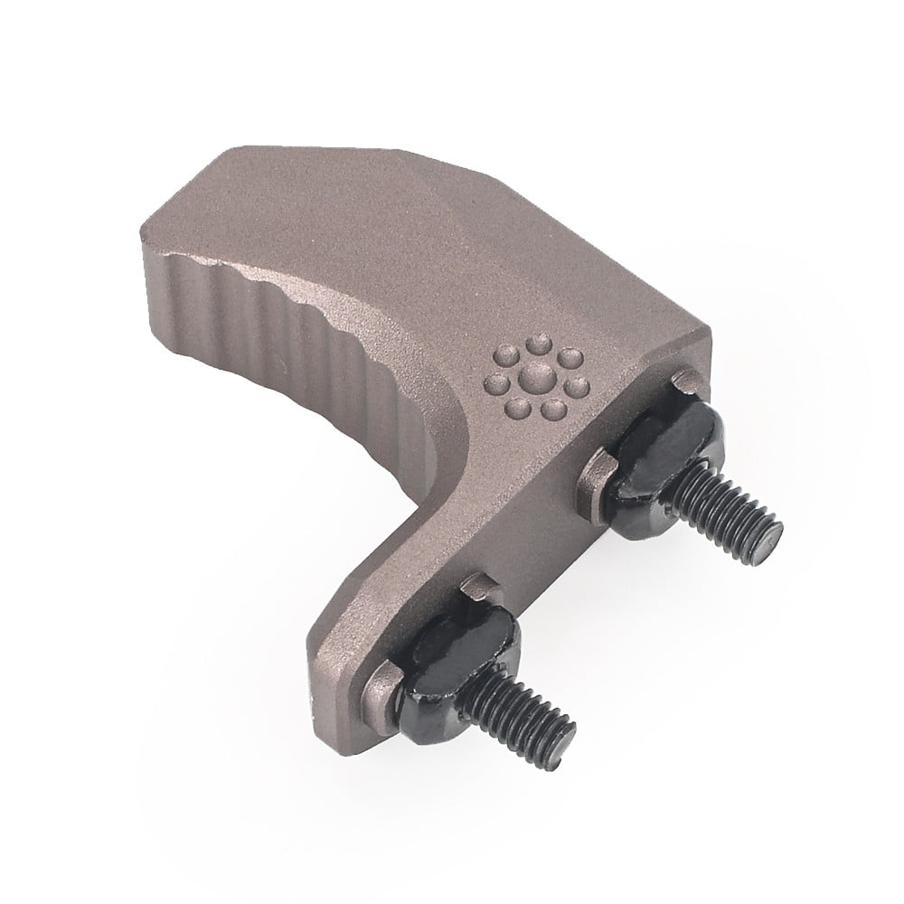 Hand Stop in metallo per M-Lok/Keymod Dark Earth