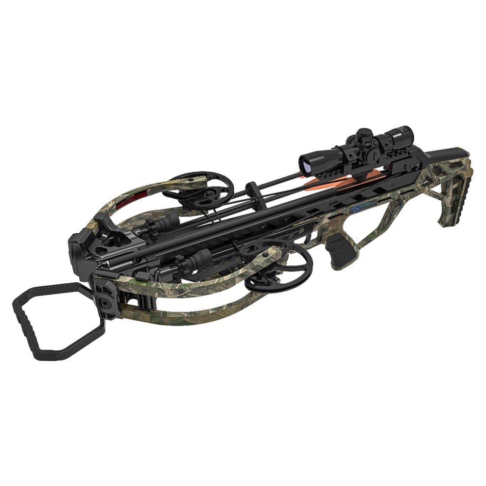 Balestra Compound Chester 200 libbre Forest Camo di MAN KUNG