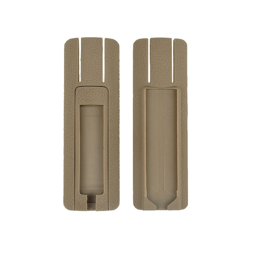 MP Set 2 copri slitta 20mm con tasca porta controllo remoto Dark Earth